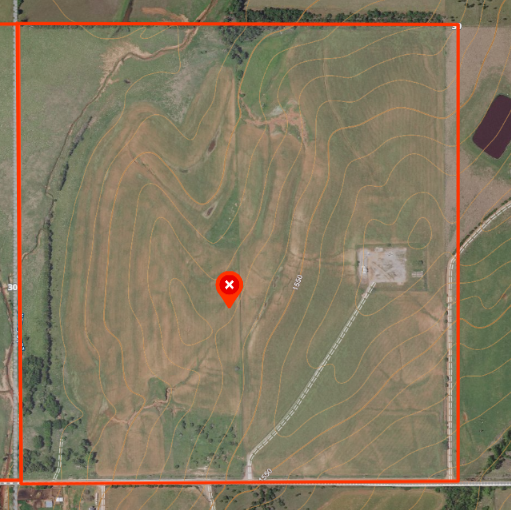 160 Acre Lease with Great Deer Herd in Caddo County - Tucker