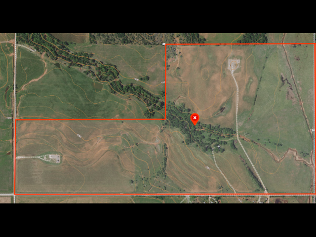 240 acre Hunting Lease with Live Creeks in Caddo County - Tucker