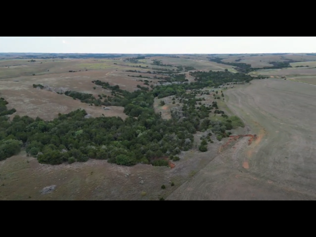 Lots of cover and deep wooly ravines on this 280 acre Hunting Lease in Dewey County - BrunHome