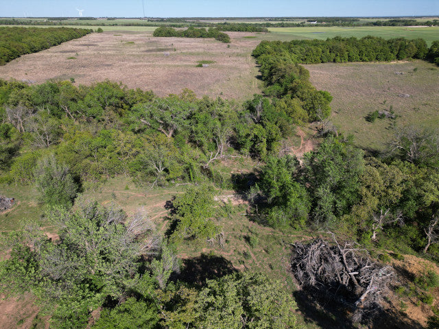 80 Acre Private Hunting Lease with Live Creek in Kingfisher County - Nugget