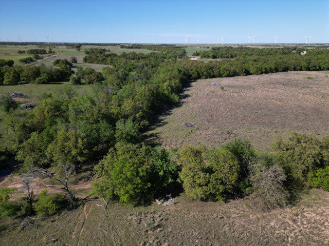 80 Acre Private Hunting Lease with Live Creek in Kingfisher County - Nugget