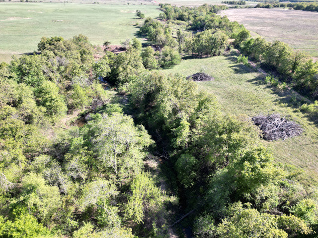 80 Acre Private Hunting Lease with Live Creek in Kingfisher County - Nugget