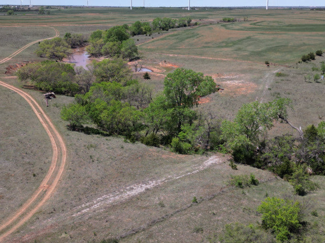 160 acre Lease With Nice Catfish Pond in Dewey County - S Alvis