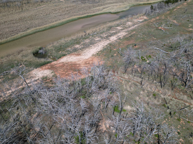 A great 160 acres on the River in Dewey County - RiverT