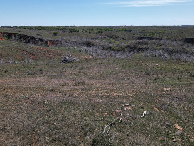 Deep Wooly Canyons on 220 acres with River Frontage near Putnam, OK - River Rob