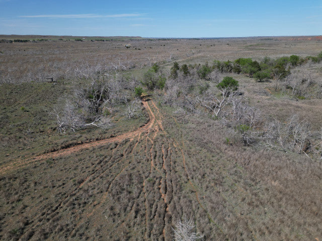 Deep Wooly Canyons on 220 acres with River Frontage near Putnam, OK - River Rob