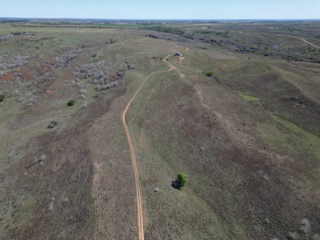 Deep Wooly Canyons on 220 acres with River Frontage near Putnam, OK - River Rob