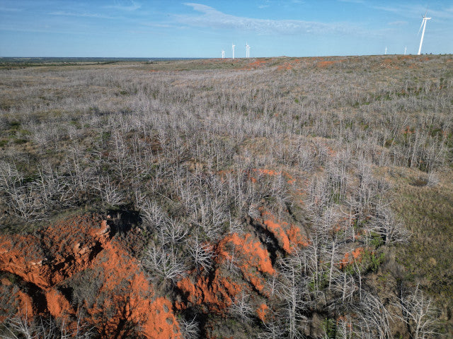Deep Gnarly Ravines on 360 acres in Dewey County - East Place