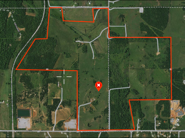 434 acres Very SECLUDED Hunting Lease in Grady County - The Farm