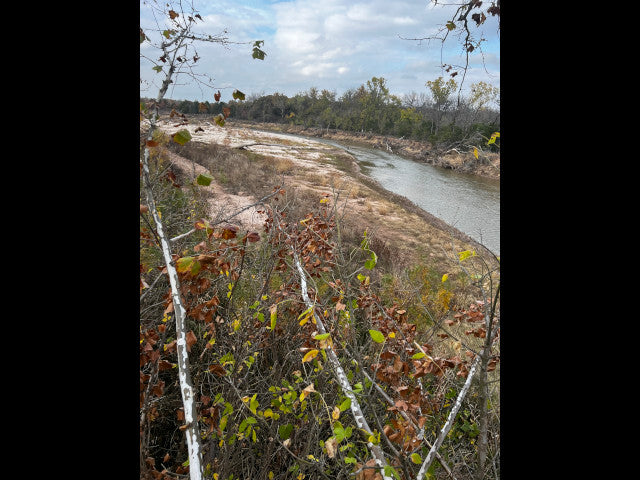 Close to OKC and on the River 190 acres Hunting Lease in Pottawatomie County -River 190