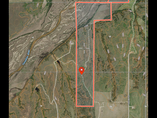 Deep Wooly Canyons on 220 acres with River Frontage near Putnam, OK - River Rob